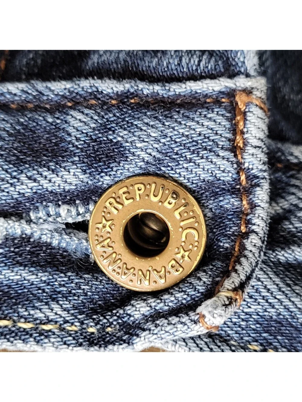 Banana Republic Vintage Straight Jeans Men's 30x30 Blue Denim Pants
